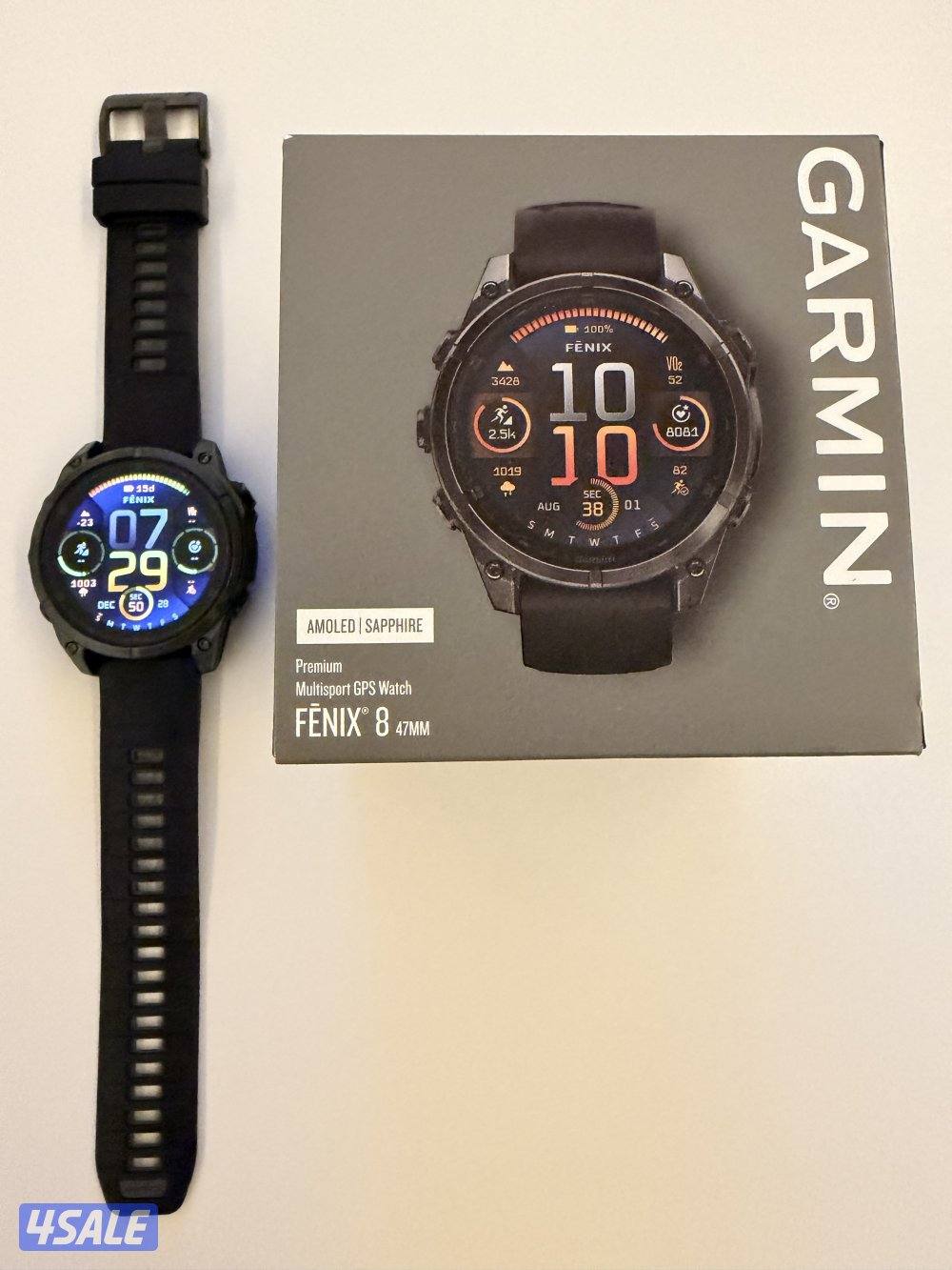 جارمن FENIX 8 AMOLED / SAPPHIRE3