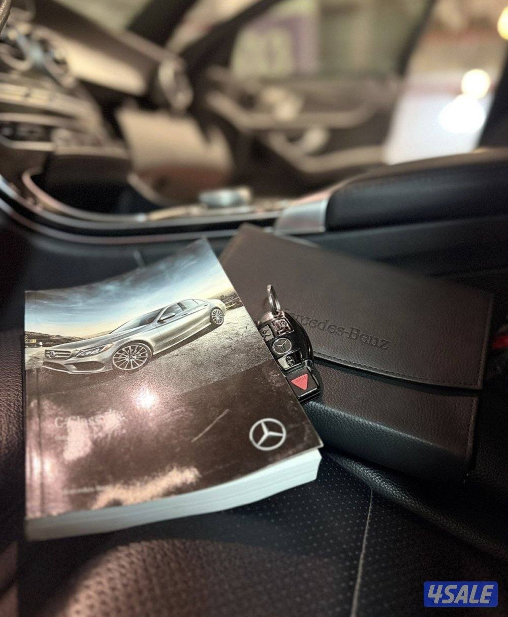 مرسيدس c300 شرط الفحص وارد امريكا2018 مو محتاجة ولا دينار3