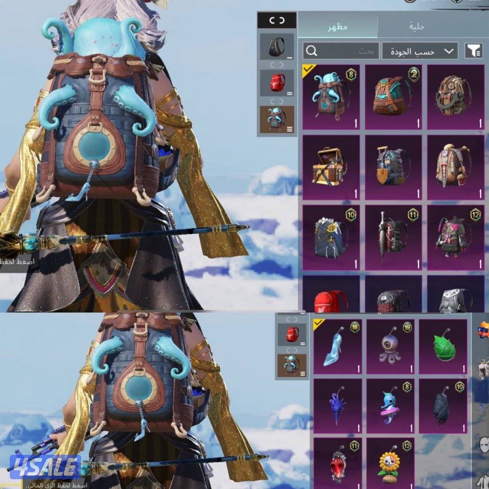 حسابات ببجي منوعه ~ مثك واسلحه✨🔫9