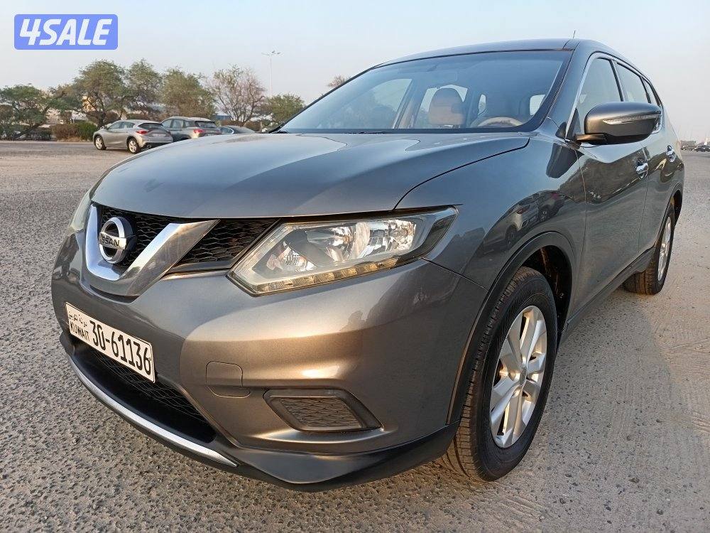 نيسان اكس تريل 2015البابطين بحاله ممتازه صبغ الوكاله2