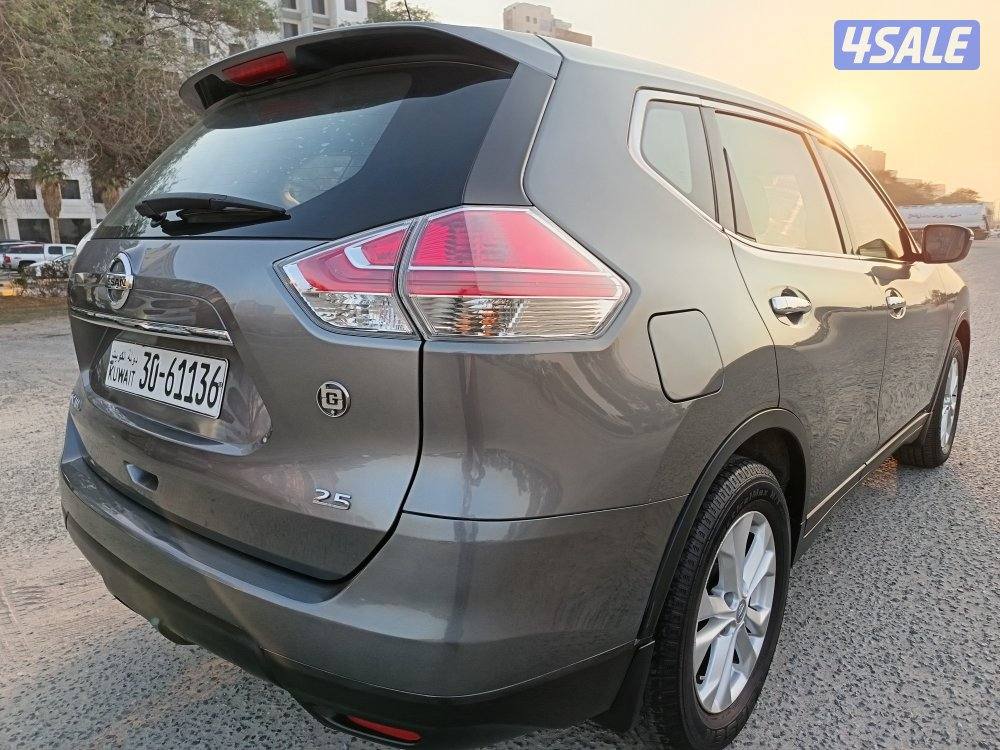 نيسان اكس تريل 2015البابطين بحاله ممتازه صبغ الوكاله4