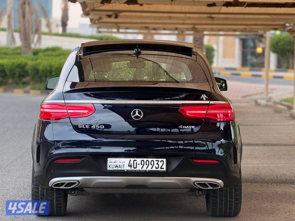 للبيع : مرسيدس GLE450 موديل : 2016 عداد : 158 الف2