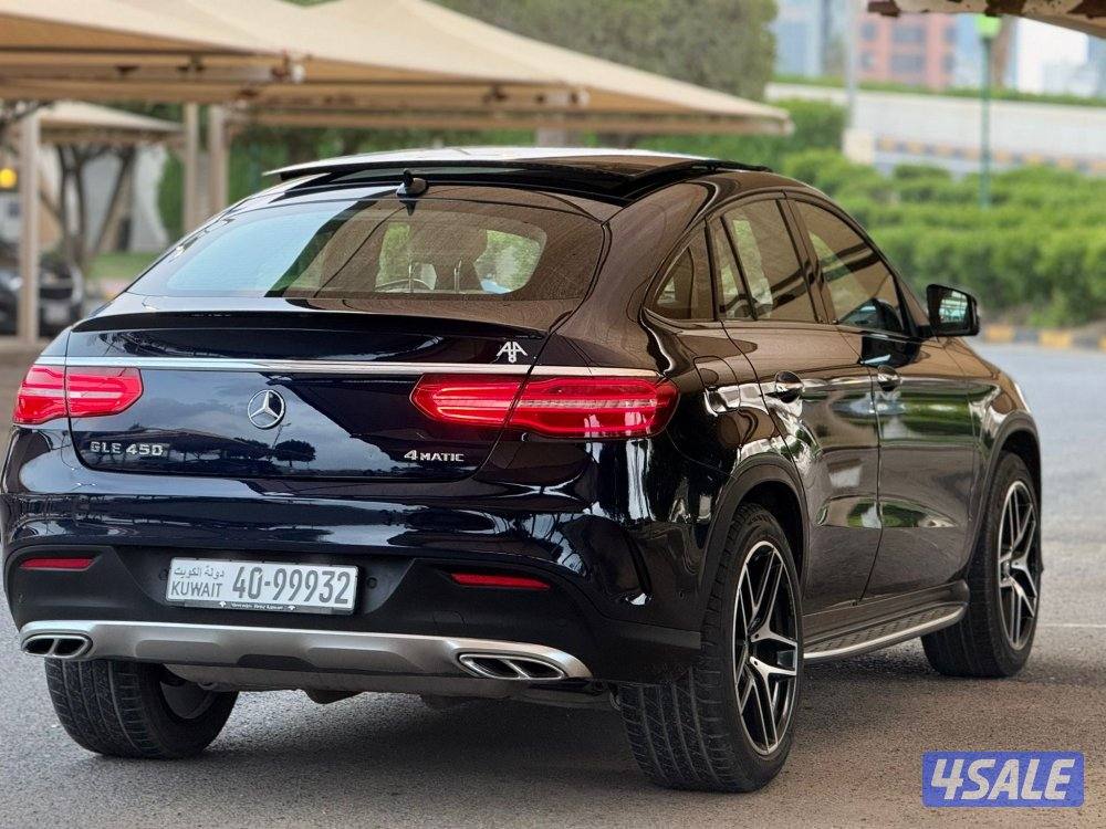 للبيع : مرسيدس GLE450 موديل : 2016 عداد : 158 الف4