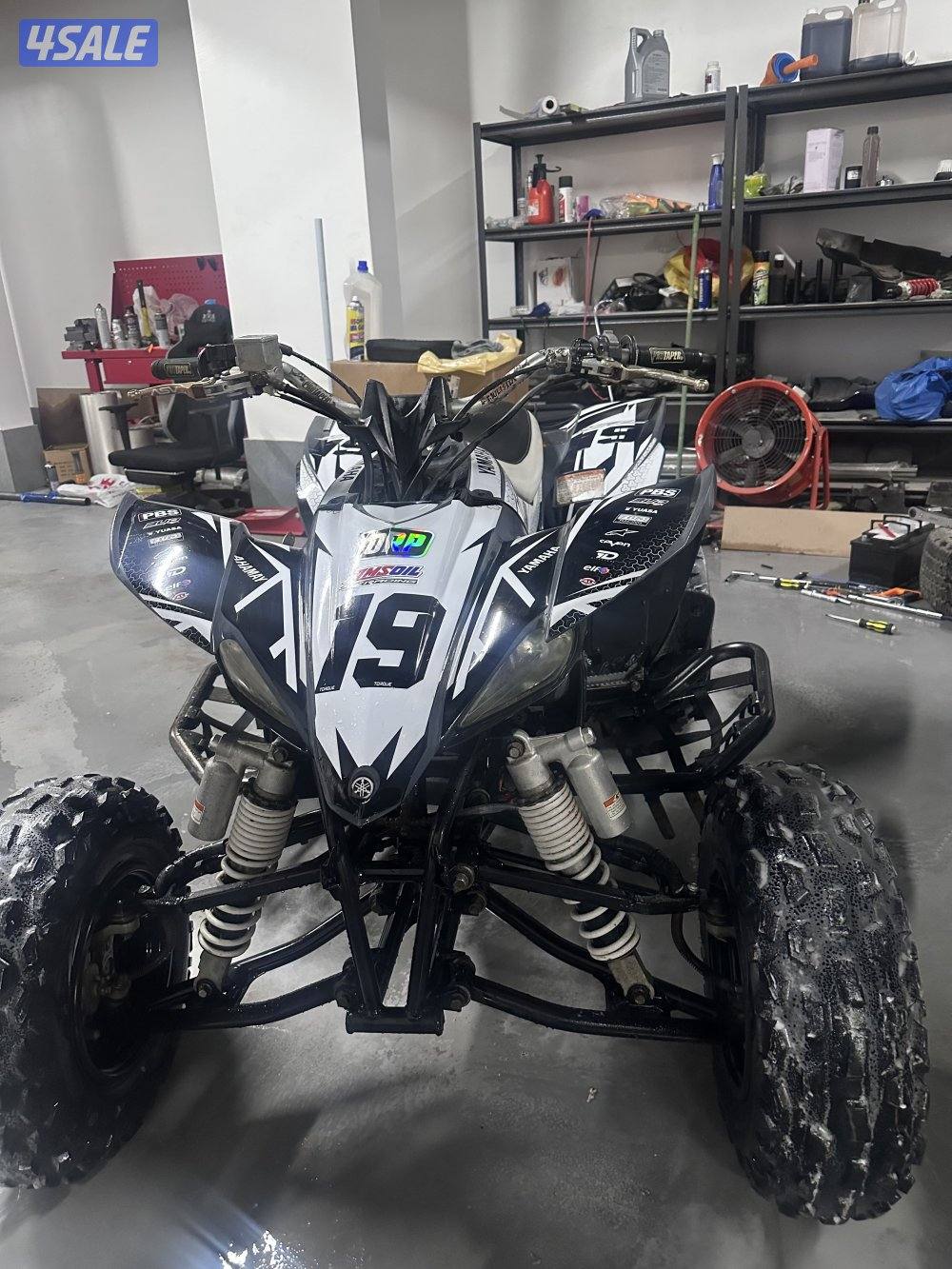 YFZ450 للبيع مع عربانة3