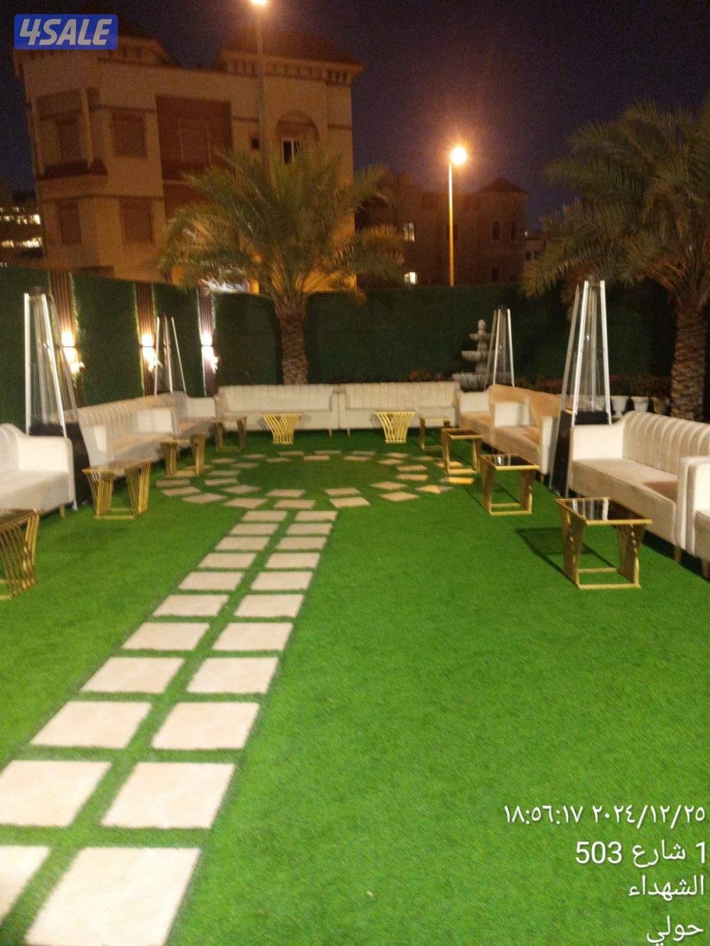 زينه افرح الكويت تأجير كرسي وطولات وخيمه وتسكيره حدايق3