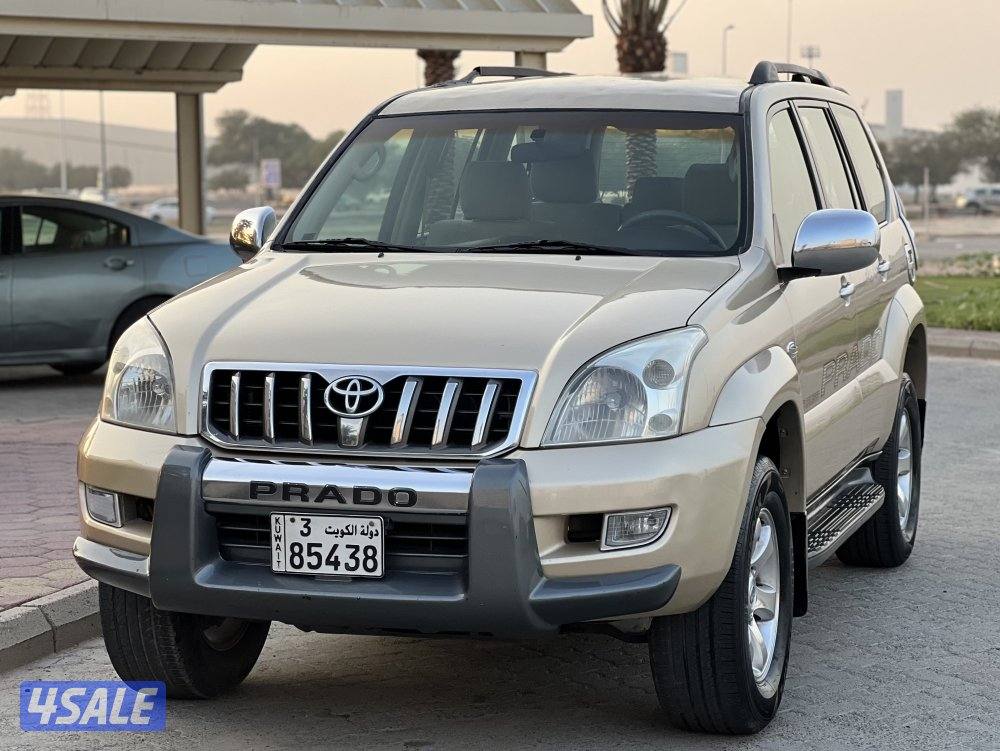 برادو GX موديل 2006 وارد الوكاله 4 سلندر دبل قير شرط الفحص0