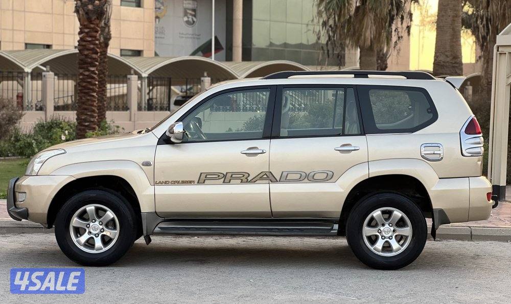 برادو GX موديل 2006 وارد الوكاله 4 سلندر دبل قير شرط الفحص1