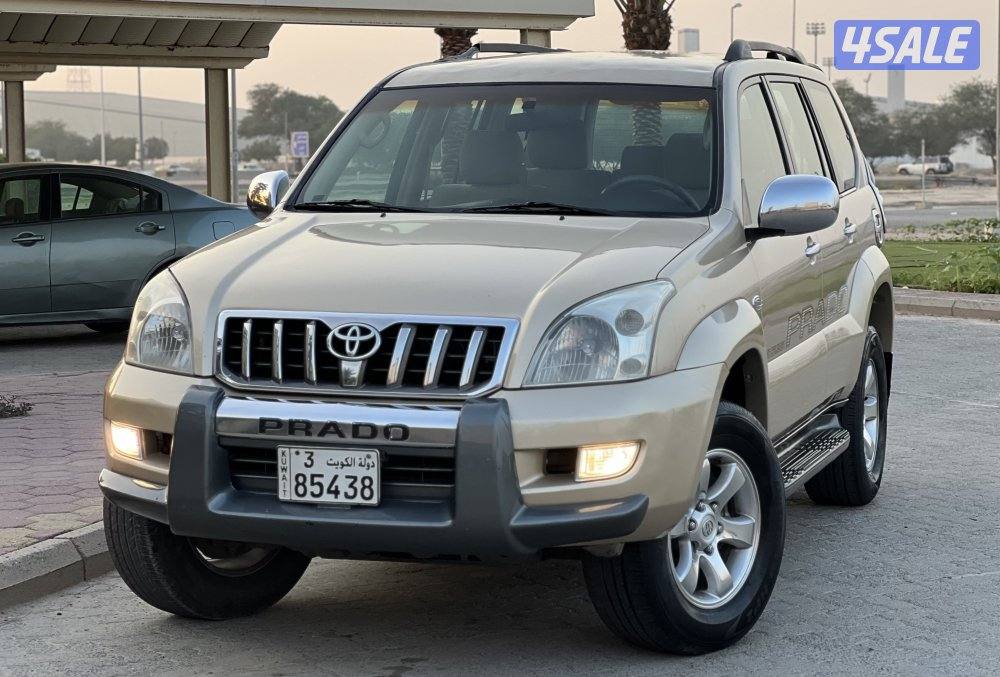 برادو GX موديل 2006 وارد الوكاله 4 سلندر دبل قير شرط الفحص3