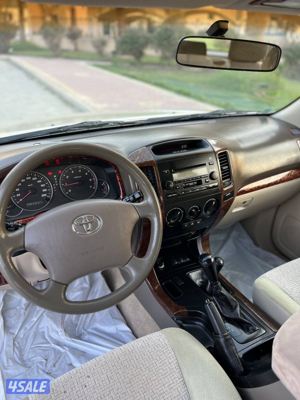 برادو GX موديل 2006 وارد الوكاله 4 سلندر دبل قير شرط الفحص4