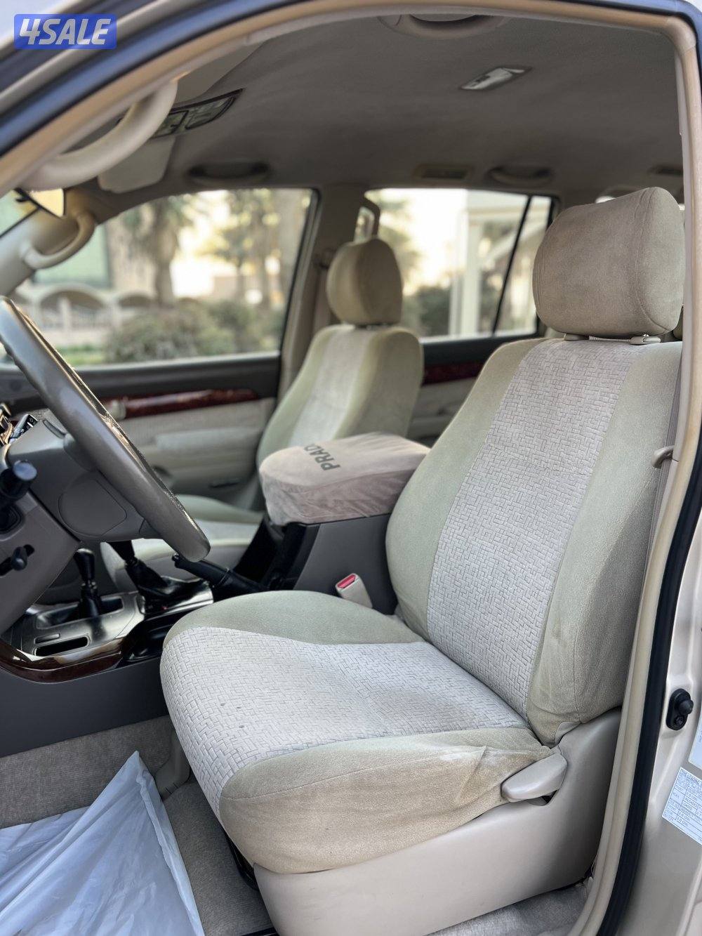 برادو GX موديل 2006 وارد الوكاله 4 سلندر دبل قير شرط الفحص5