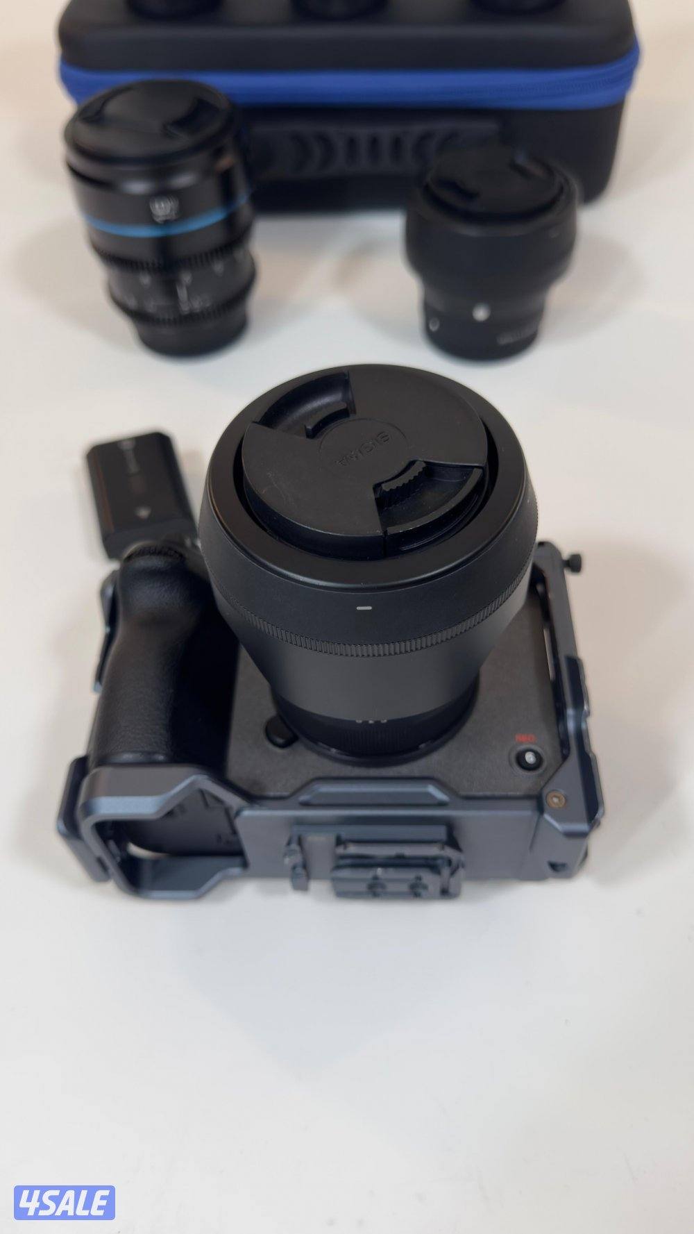 SONY ILME-FX30B DIGITAL CINEMA CAMERA + 6 Lens cinmatic8