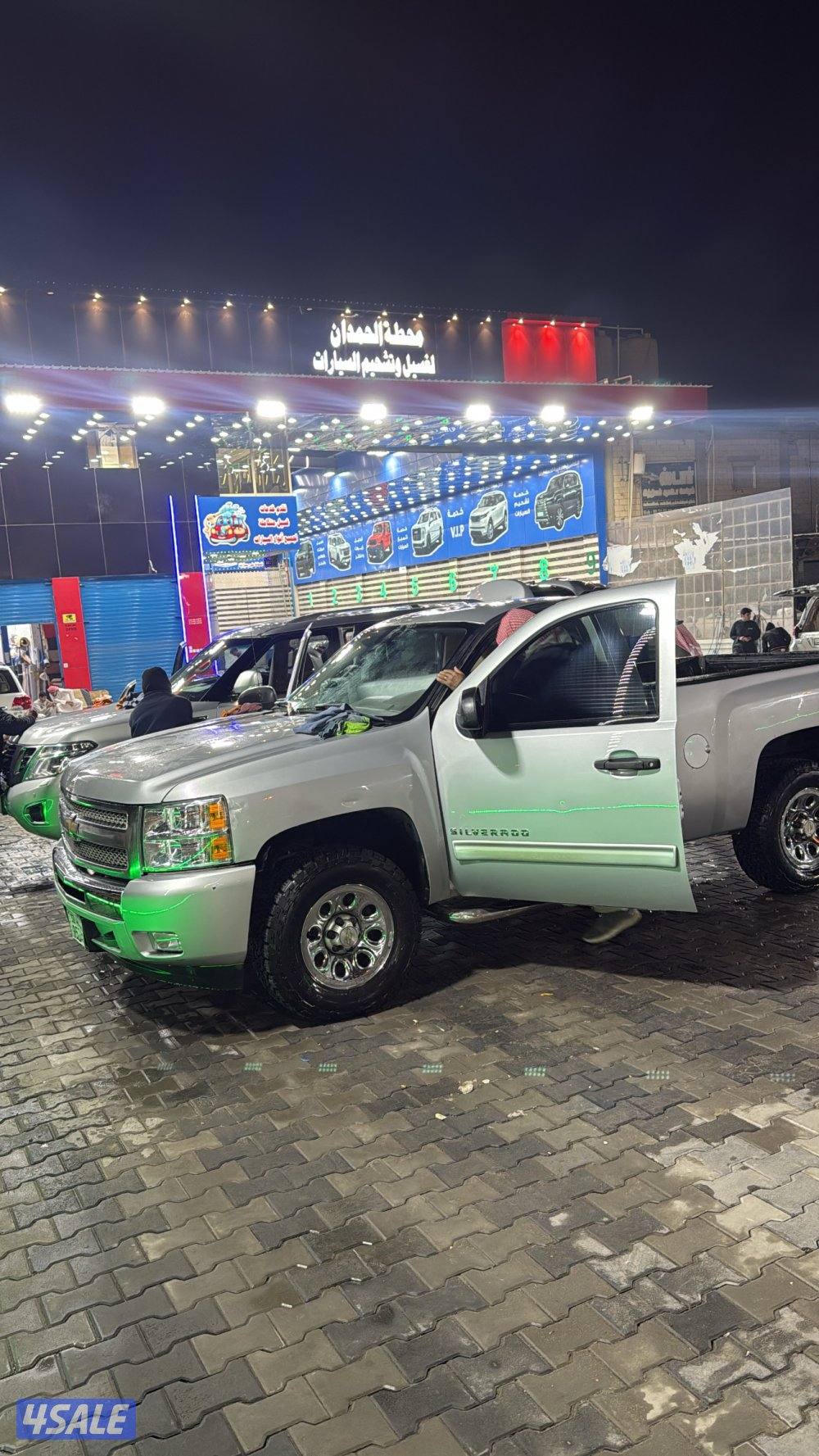 سلفرادو 2012 اربعه غيار شرط الفحص قير مكينه شاصي لايؤثر في الاستعمال1