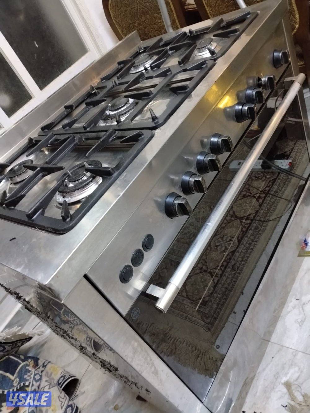 جليم جاز إيطالي ١٠٠ف٦٠ حديد زهر تقيل نار زرقا وصافيه باب محكم شرط فحص0