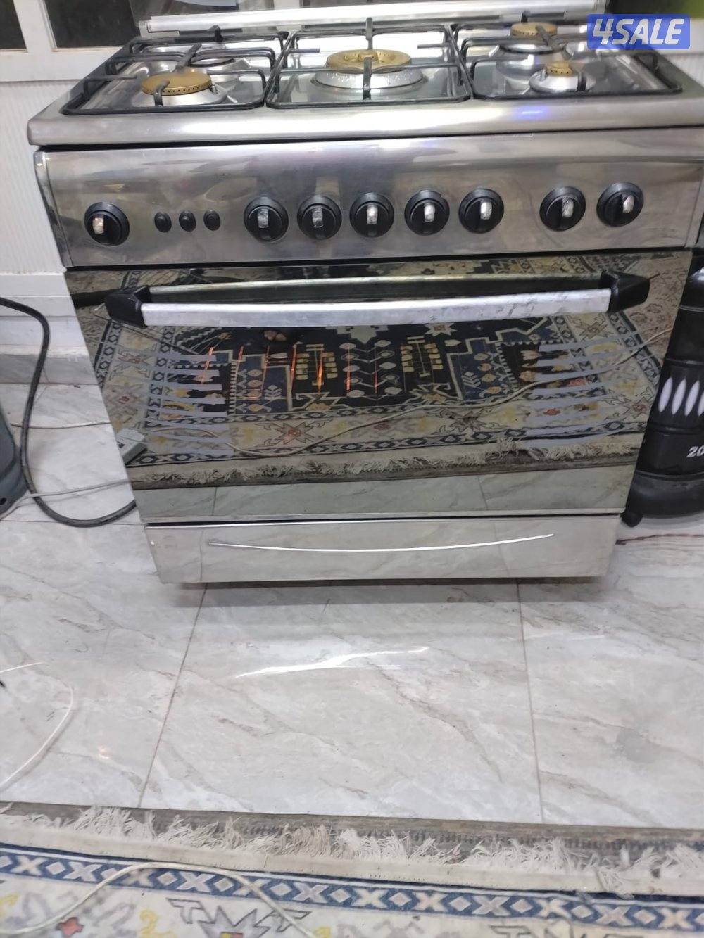 تكنوجاز إيطالي ٨٠ف٦٠ غطاء زجاجي مفاتيح اصليه نار زرقا وصافيه باب محكم6