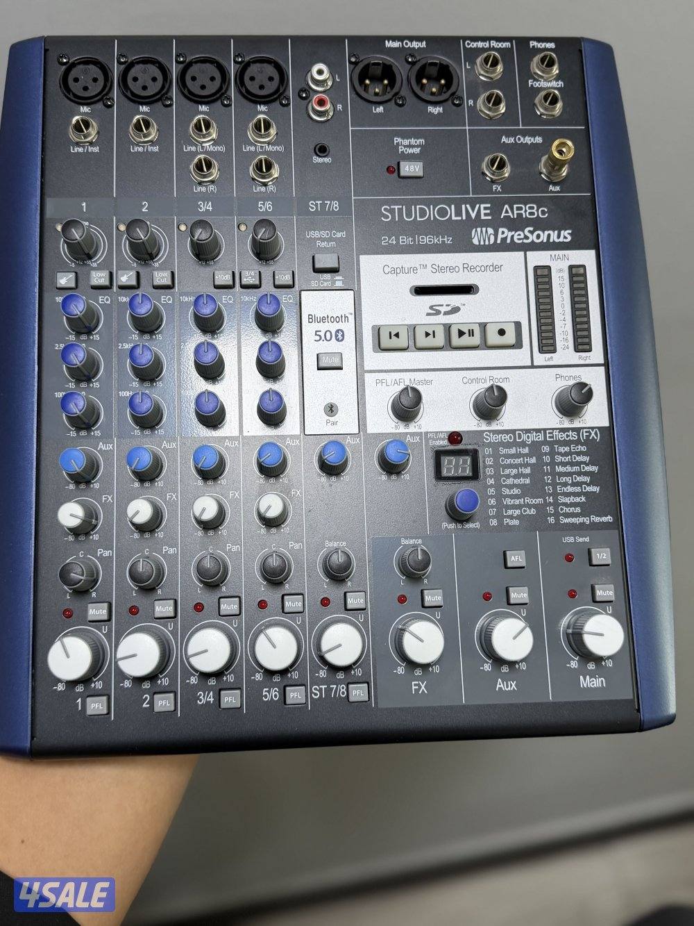 PRESONUS MIXER WITH DIGITAL EFFWCTS3