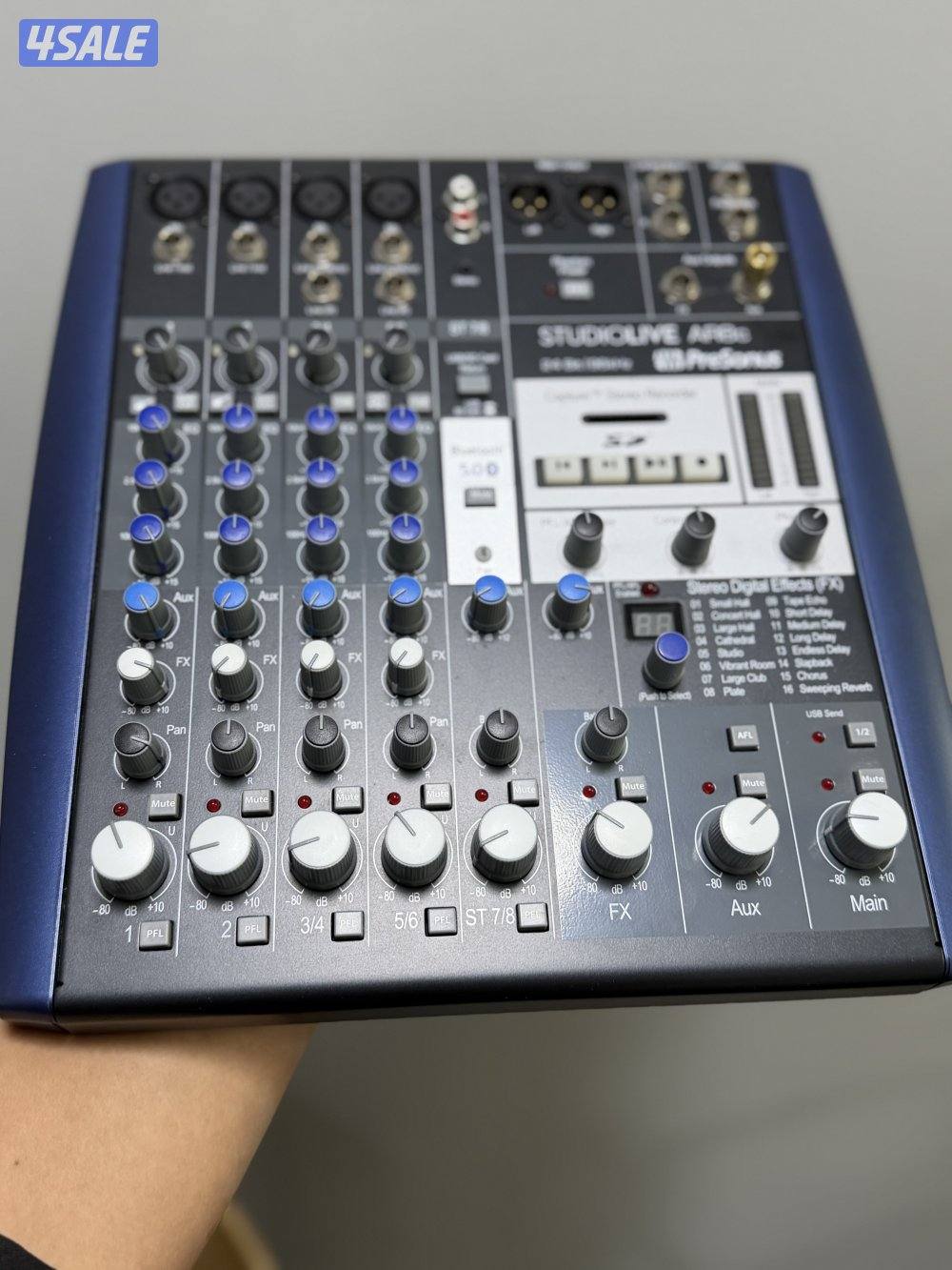 PRESONUS MIXER WITH DIGITAL EFFWCTS4