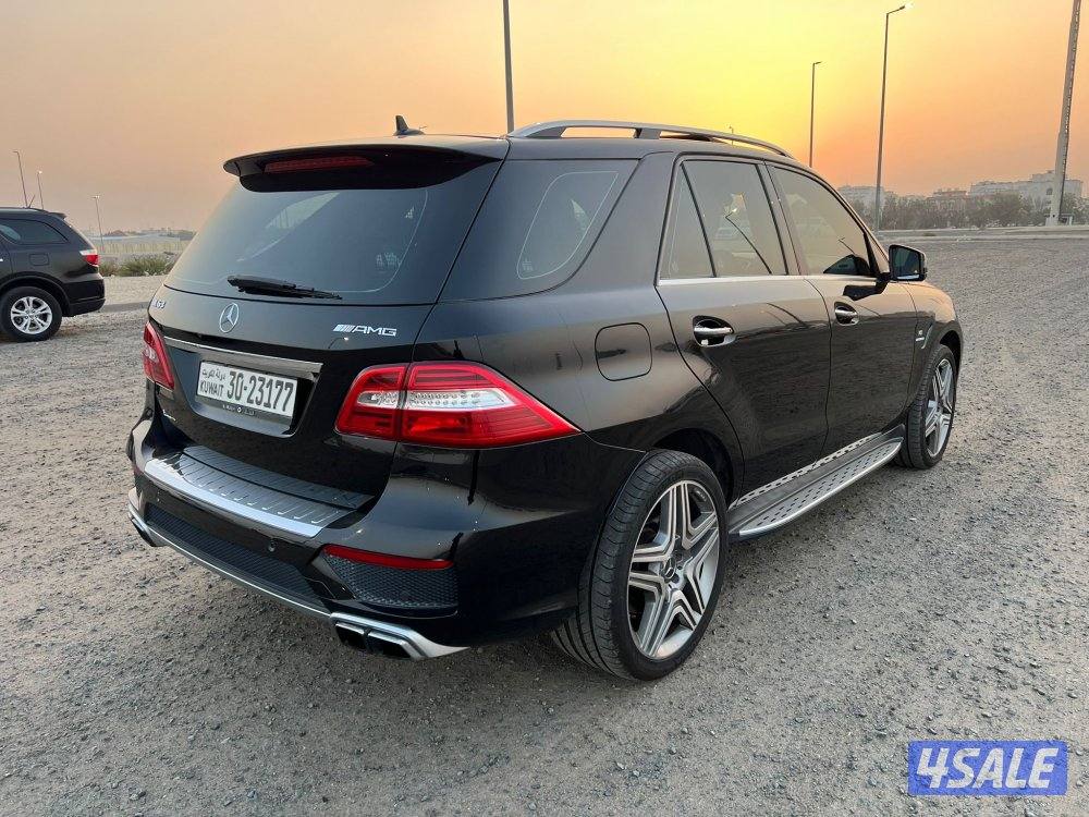 مرسيدس ML63 amg صبغ وكالة 20130