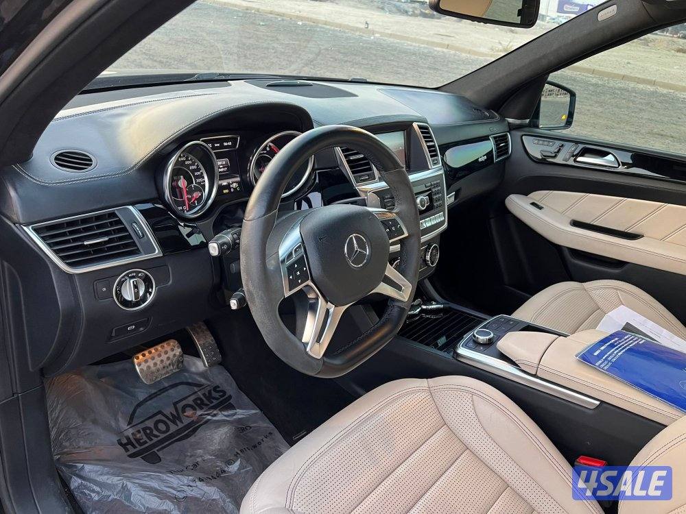 مرسيدس ML63 amg صبغ وكالة 20139