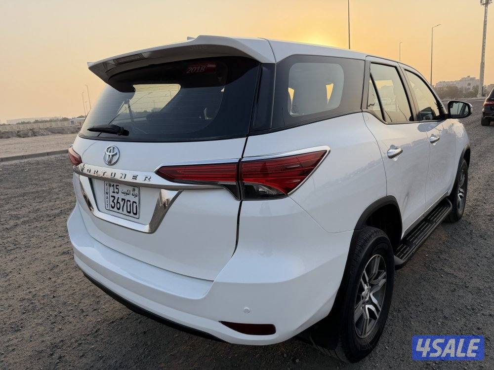 فورتنر 2018 عداد 130 اربعه سلندر11