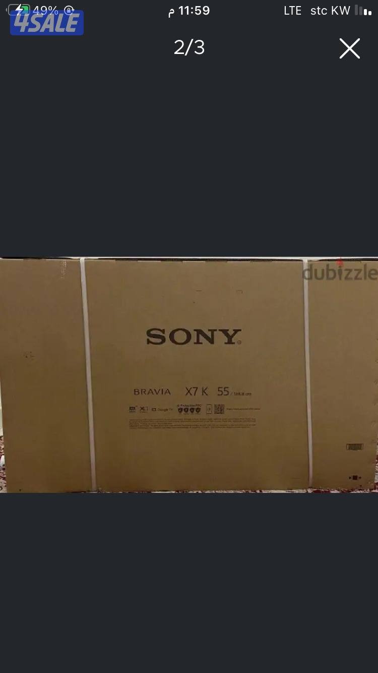 سوني 55بوصة جديدبالكرتون0