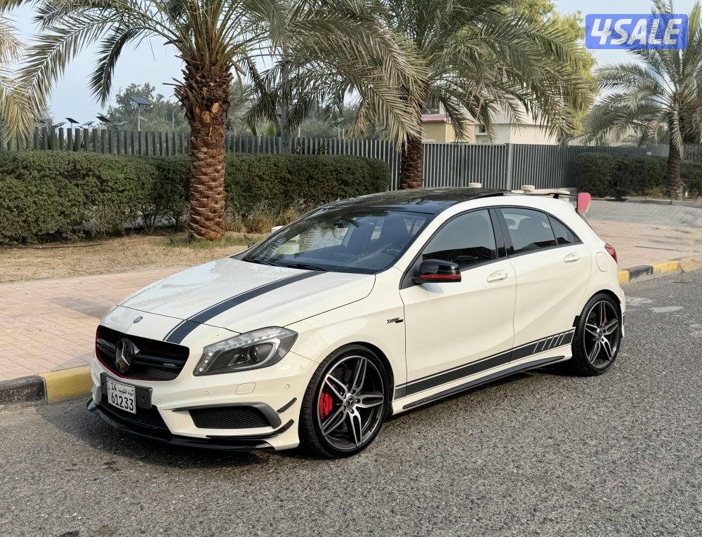 Mercedes A45 amg 63.000km model 2015 original paint full option0