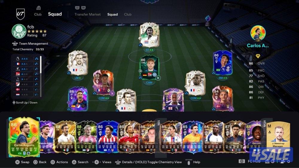 للبيع حساب فيفا 261