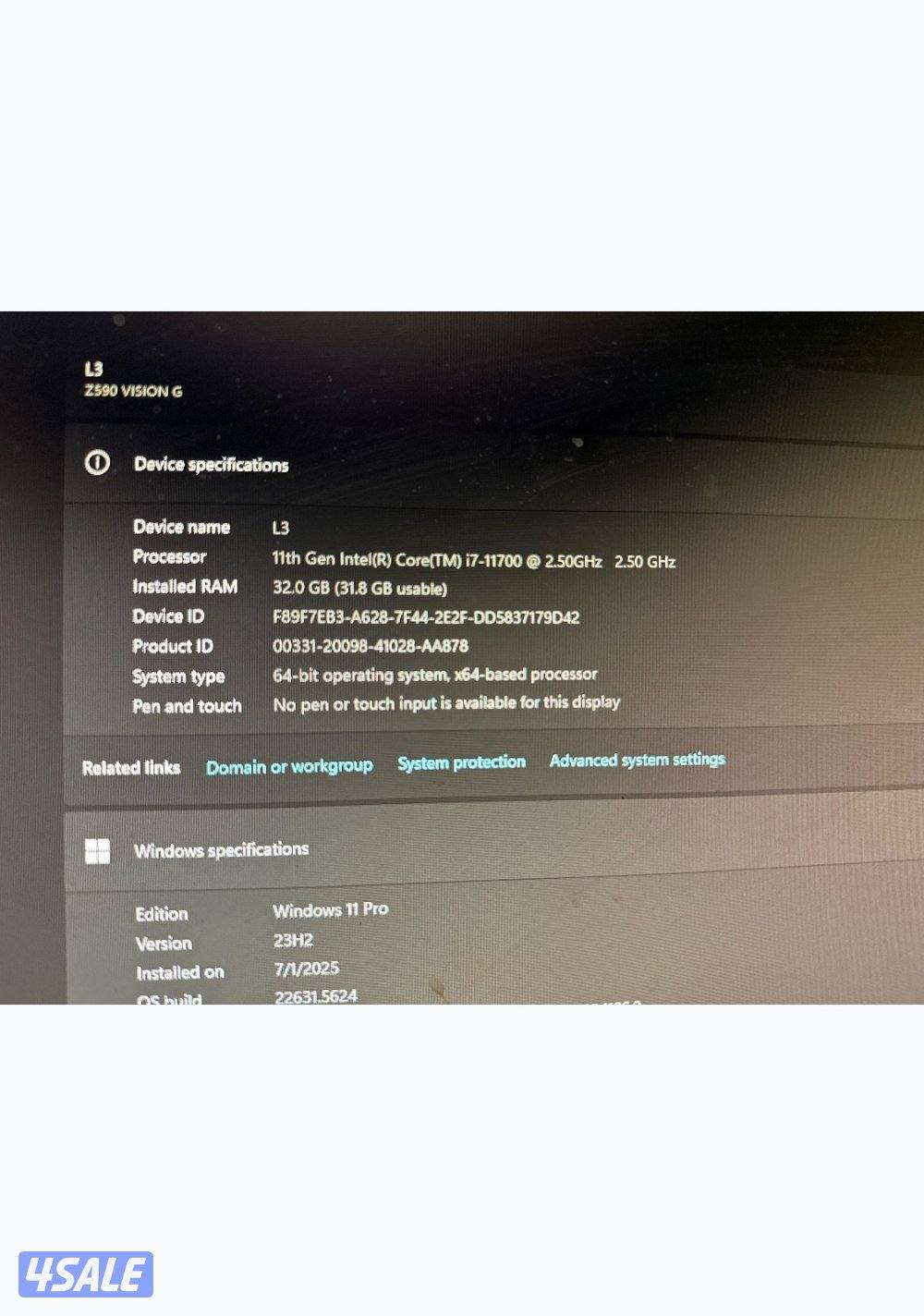 للبيع pc 3060ti يشغل كل اللعاب بجودة 2k1