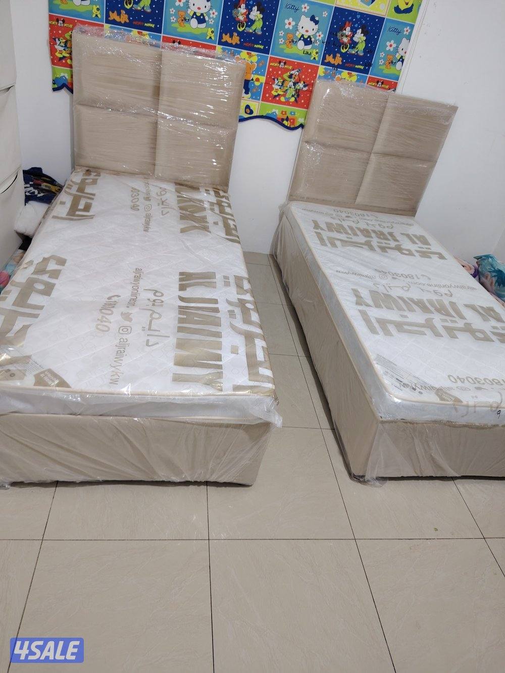 سراير وفرشات طبية بكل المقاسات وأرخص الأسعار وجميع الدزينات والالوان م1