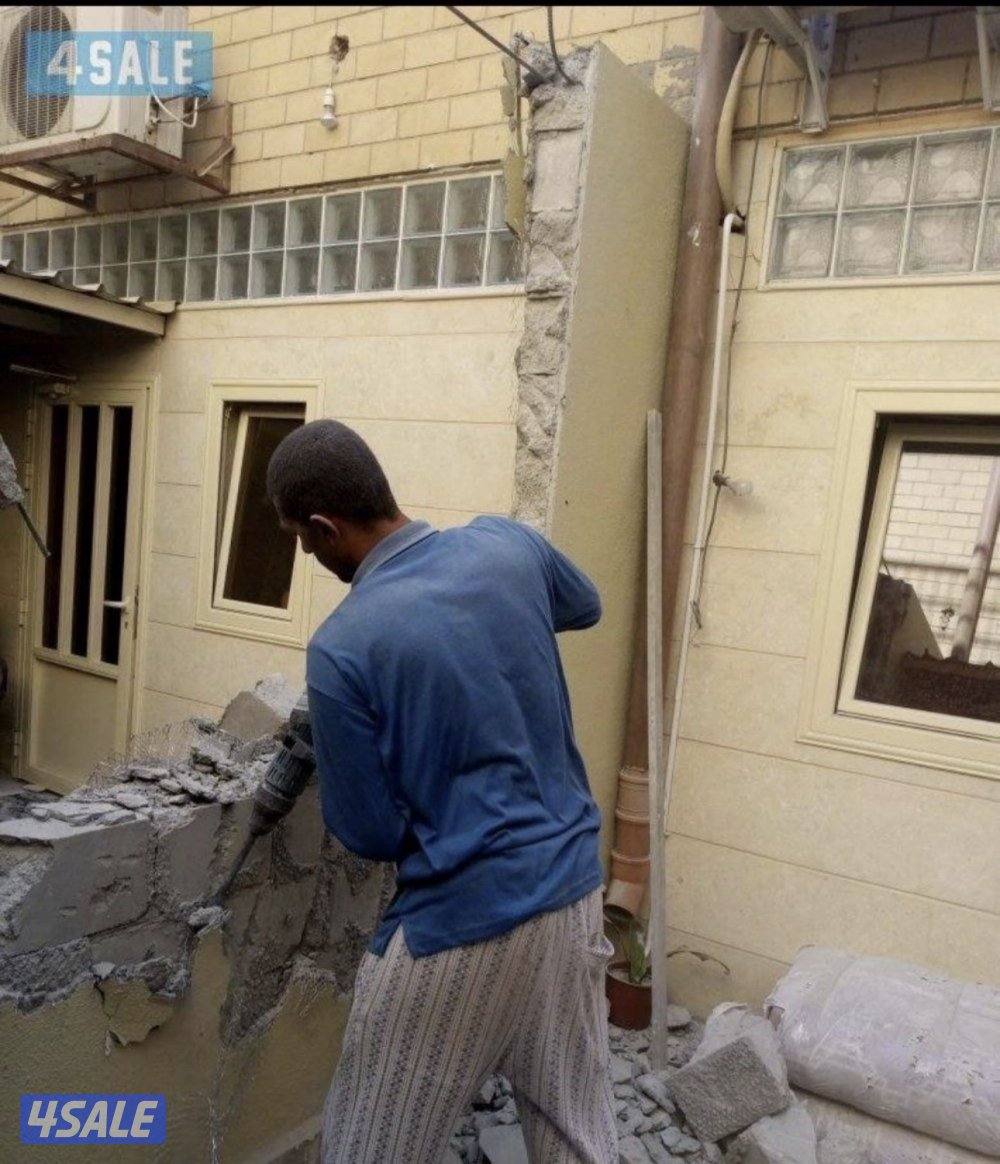 مقاولات عامه  هدم مساح صبغ سرميك13