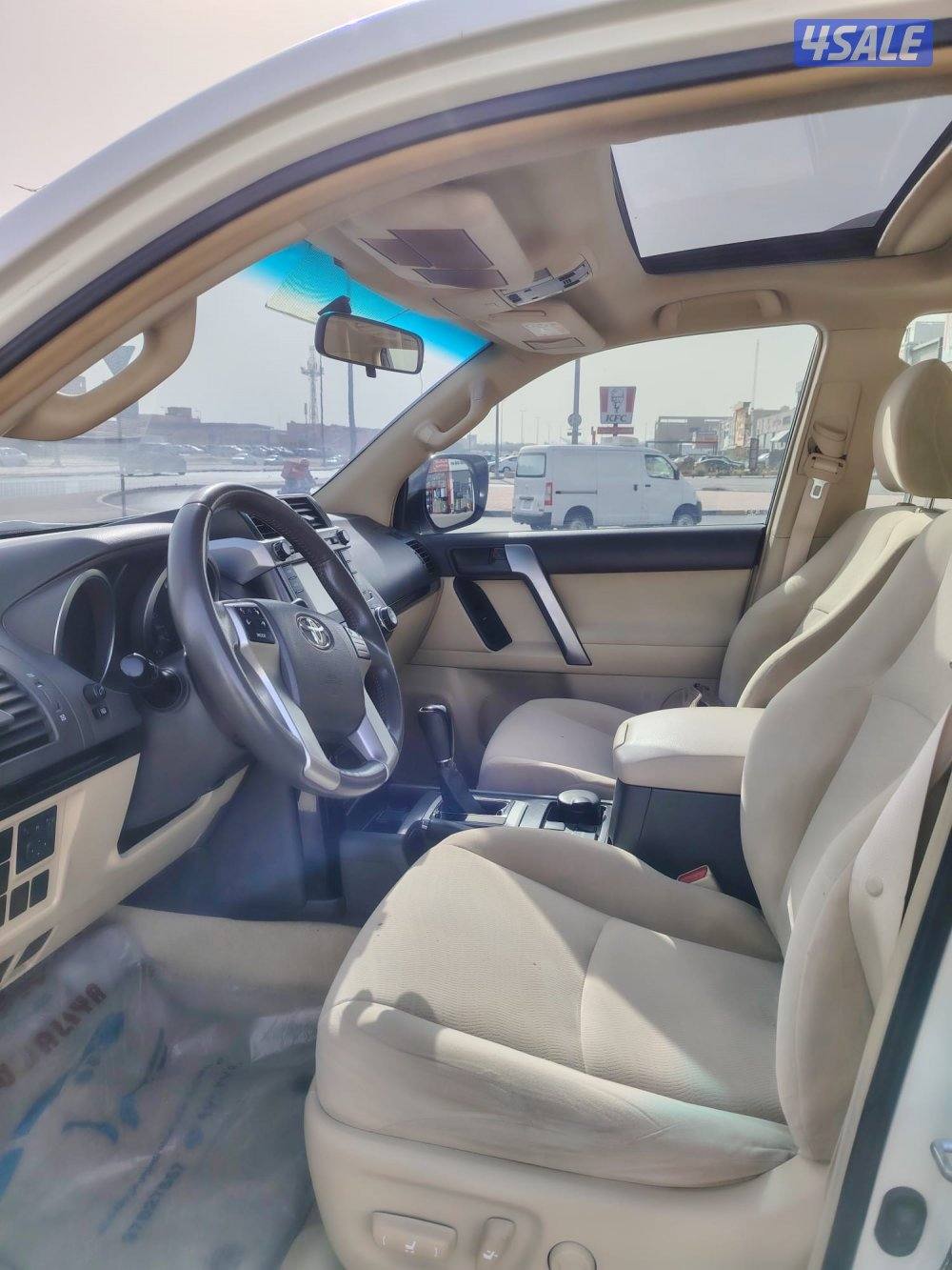 برادو TXL الساير 2014 بحاله الوكاله عداد 223 الف6