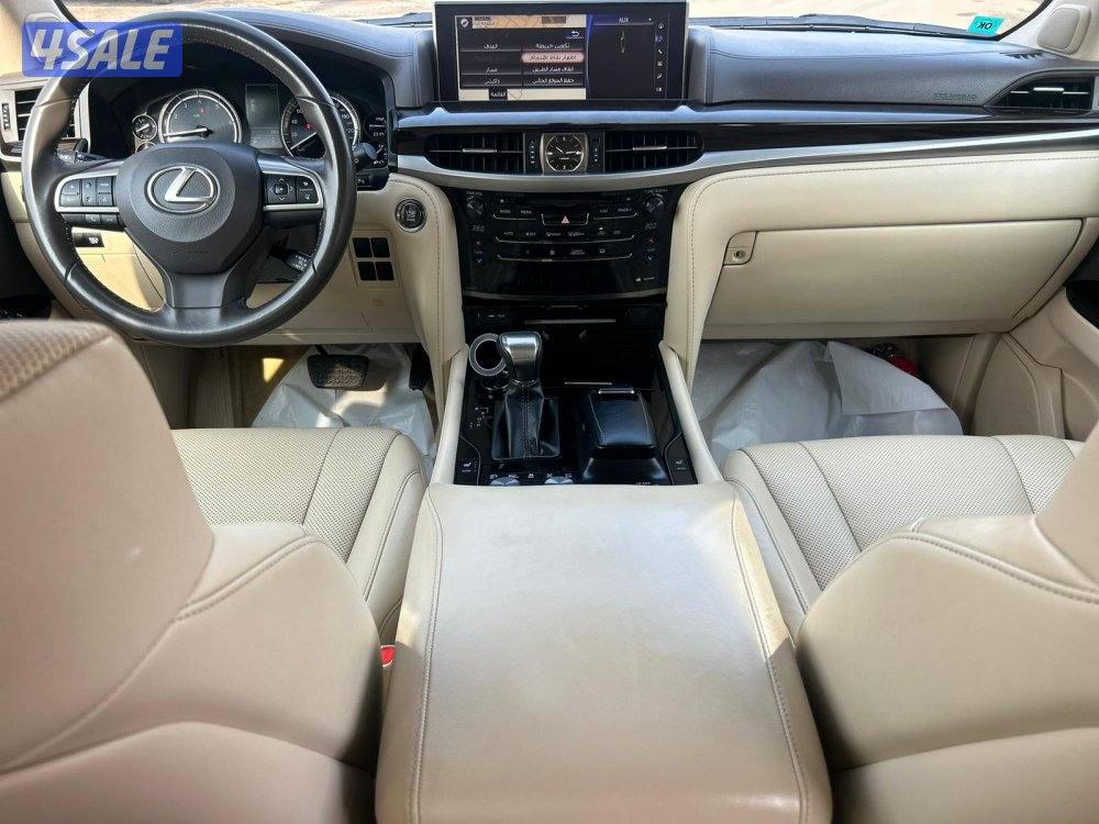 لكزس LX570 درجة ثانيه  موديل 2021 ماشى 135.000 k.m  وارد الساير .6