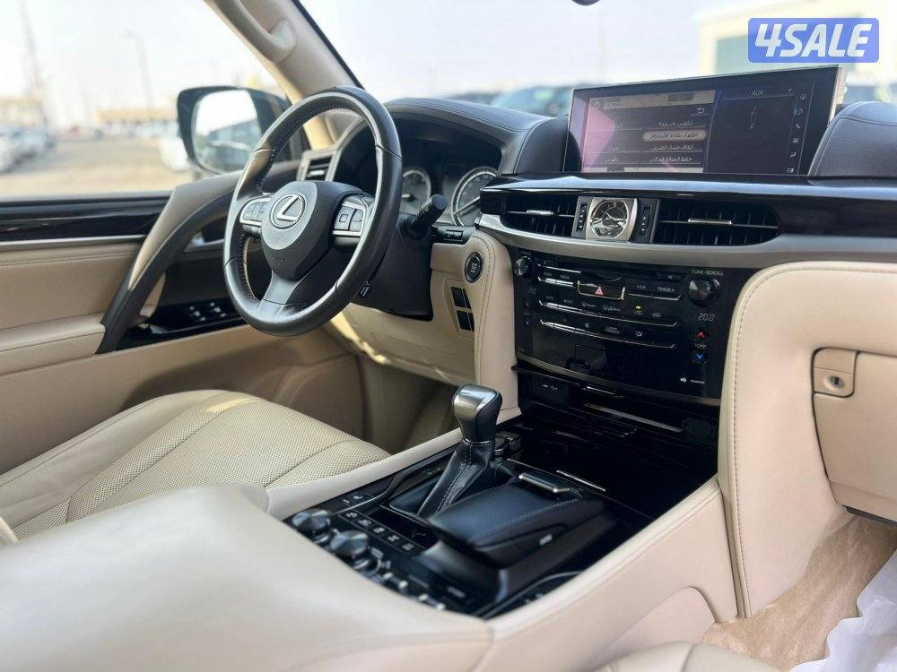 لكزس LX570 درجة ثانيه  موديل 2021 ماشى 135.000 k.m  وارد الساير .7