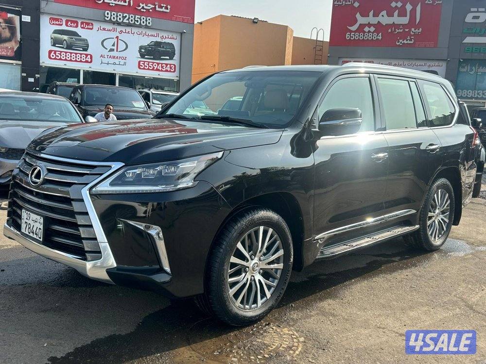 لكزس LX570 درجة ثانيه  موديل 2021 ماشى 135.000 k.m  وارد الساير .8