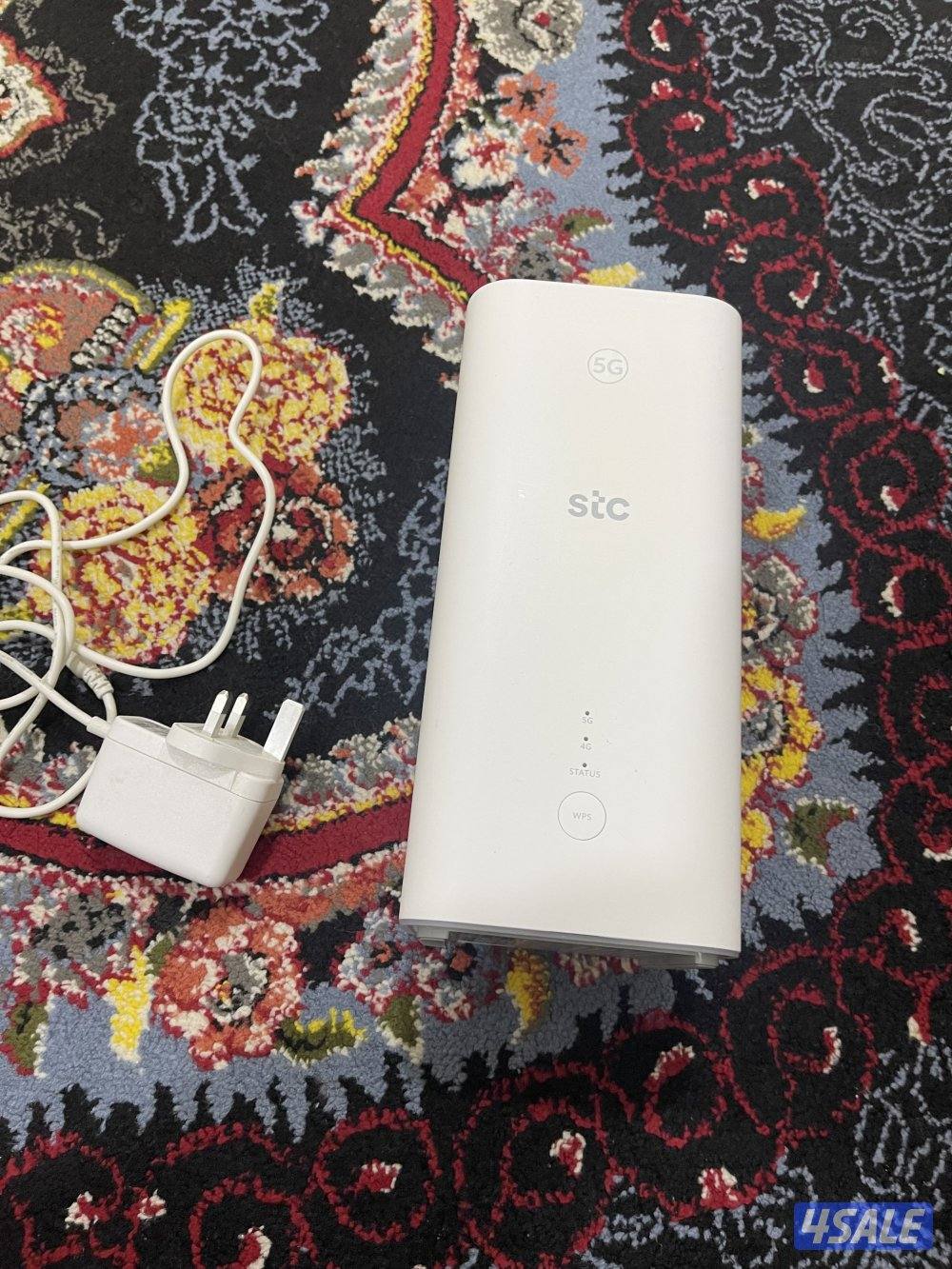 راوتر ثابت برو 5 فايف جي 5g نظيف وشغال تمام مع الشحن الاصلي0