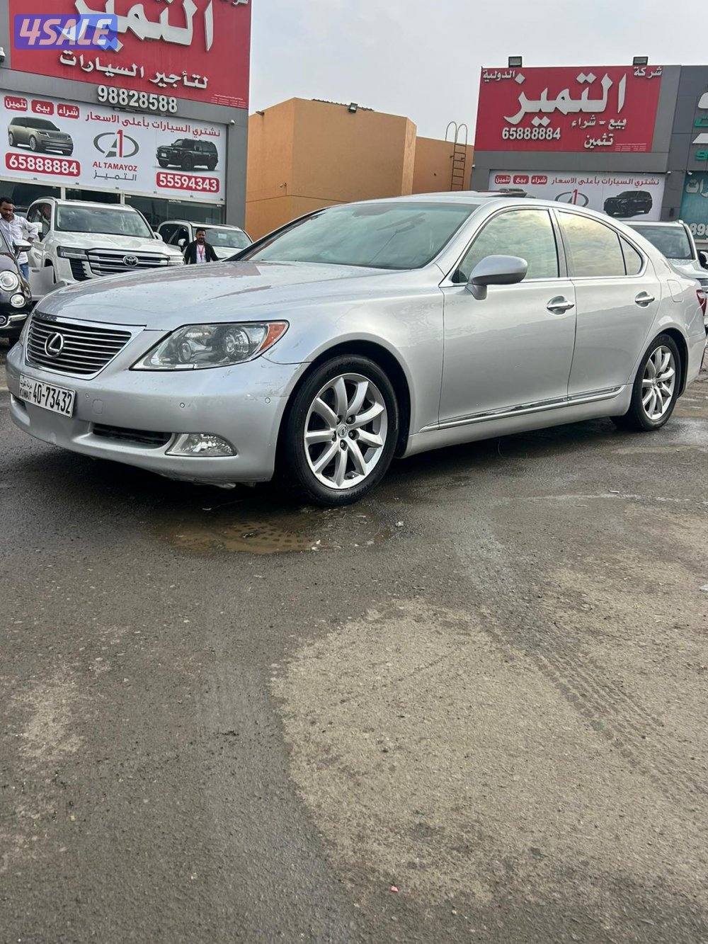 لكزس LS460 موديل 2008 ماشى 143.000 k.m وارد اليابان .اصباغ متفرقه0