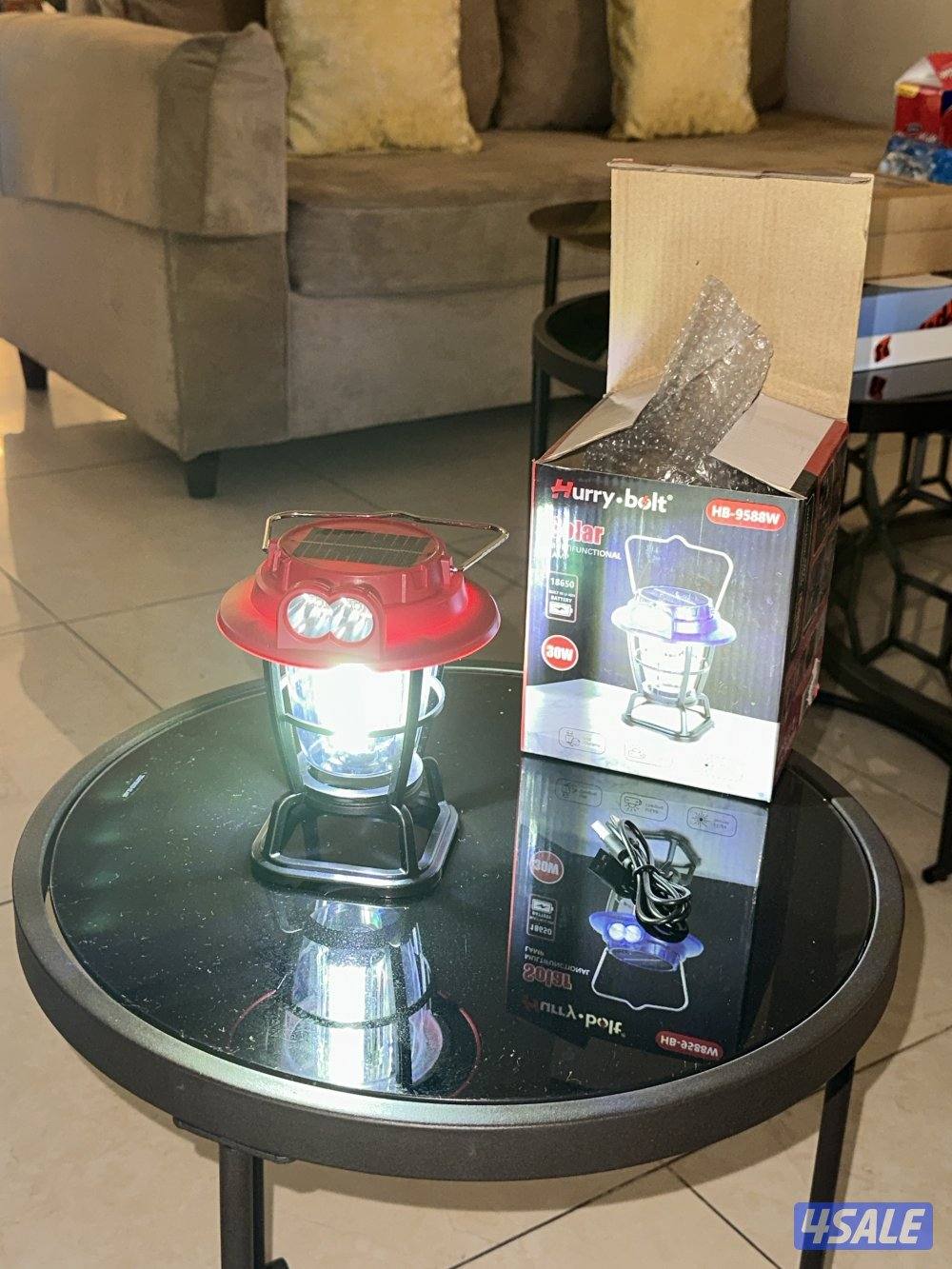 للبيع اضاءة على شكل فانوس ٤ انواع للأضاءة شحن طاقة شمسية وكهرباء3