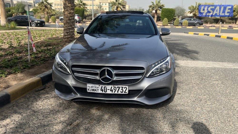 مرسيدس C300 مديل 2015 نظيف جدا شرط الفحص1