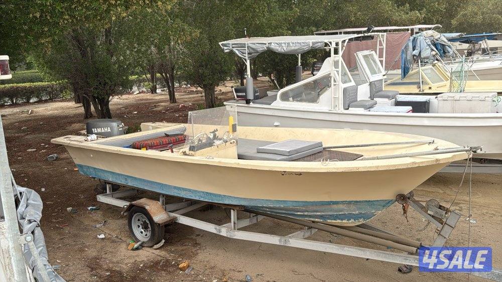 للبيع طراد جورج ٢١ yamaha 200 توستروك مسكرة0