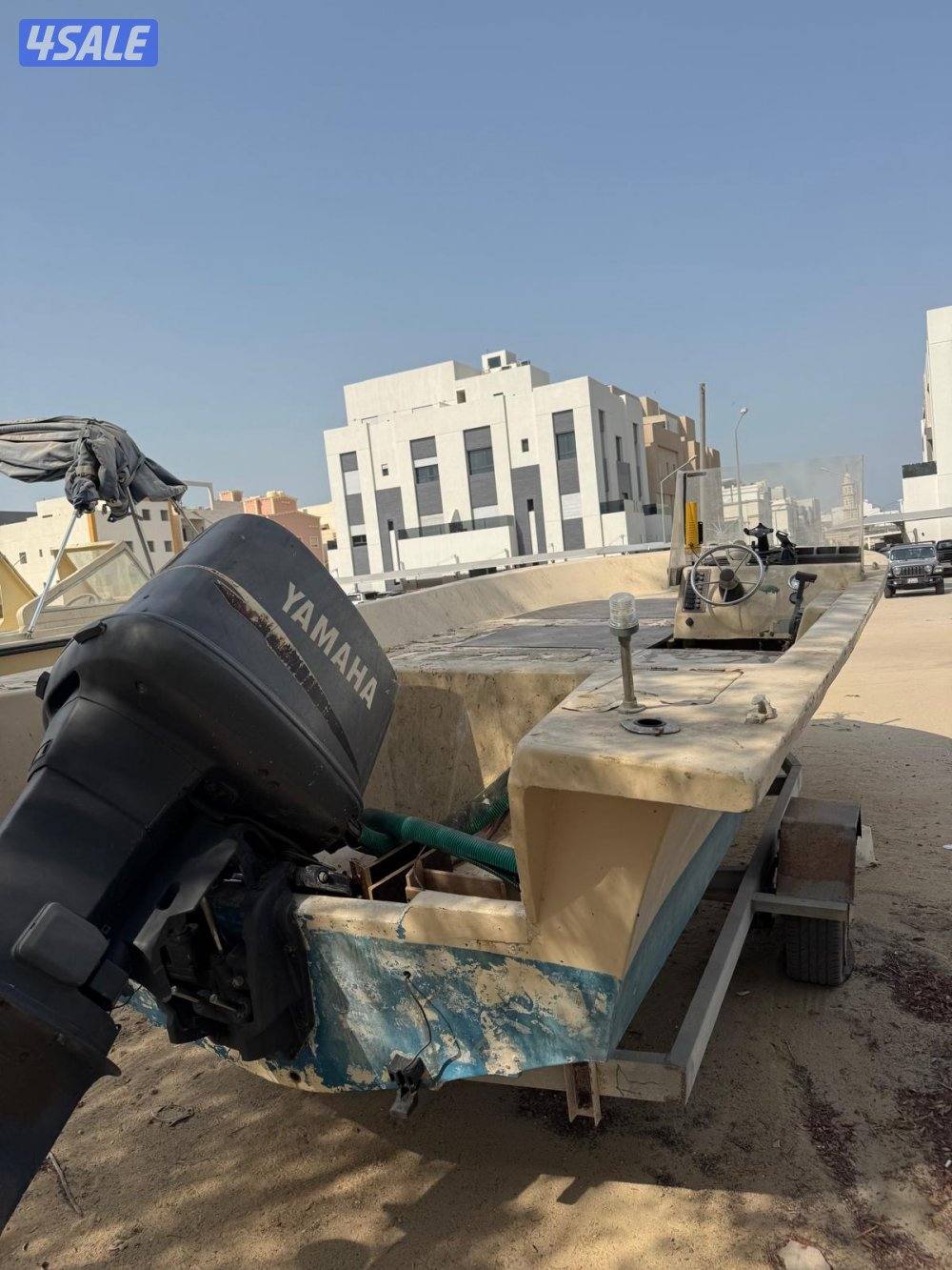 للبيع طراد جورج ٢١ yamaha 200 توستروك مسكرة1