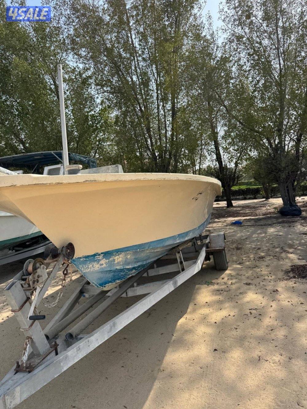 للبيع طراد جورج ٢١ yamaha 200 توستروك مسكرة2