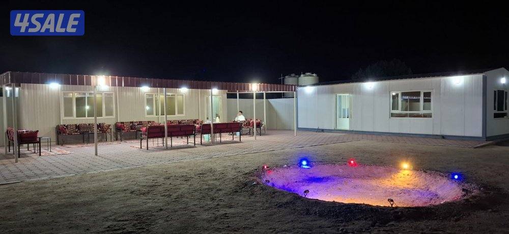 البيع مزرعه بالعبدلي مساحتها 25 ألف زاويه جاهزه للسكن دخول وخروج شريك8