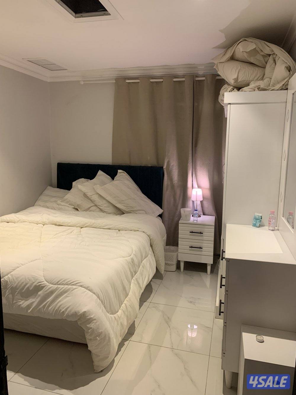 شقق للايجار خلو غرفة وصالة ومطبخ وحمام تشطيب سوبر لوكس3