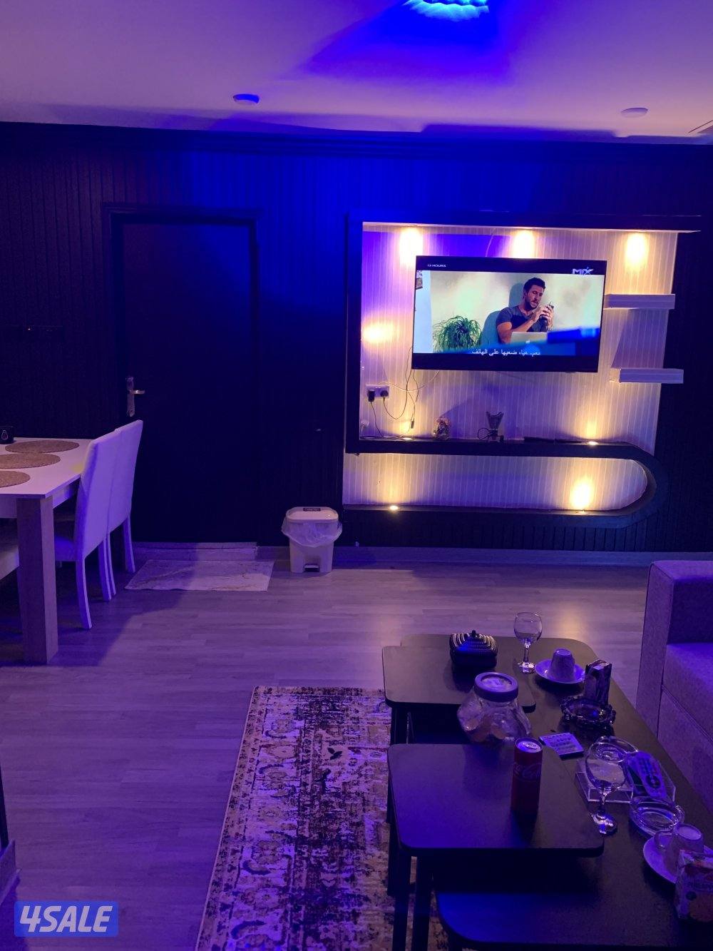 شقق للايجار خلو غرفة وصالة ومطبخ وحمام تشطيب سوبر لوكس9