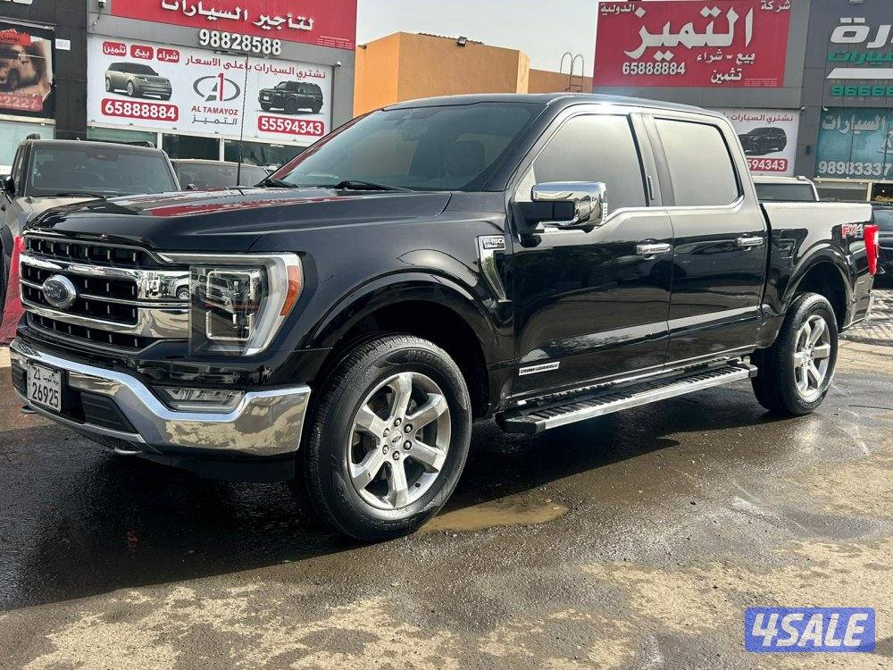 فورد LARIAT . F150  موديل 2021 ماشى 201.000 k.m  وارد الغانم8