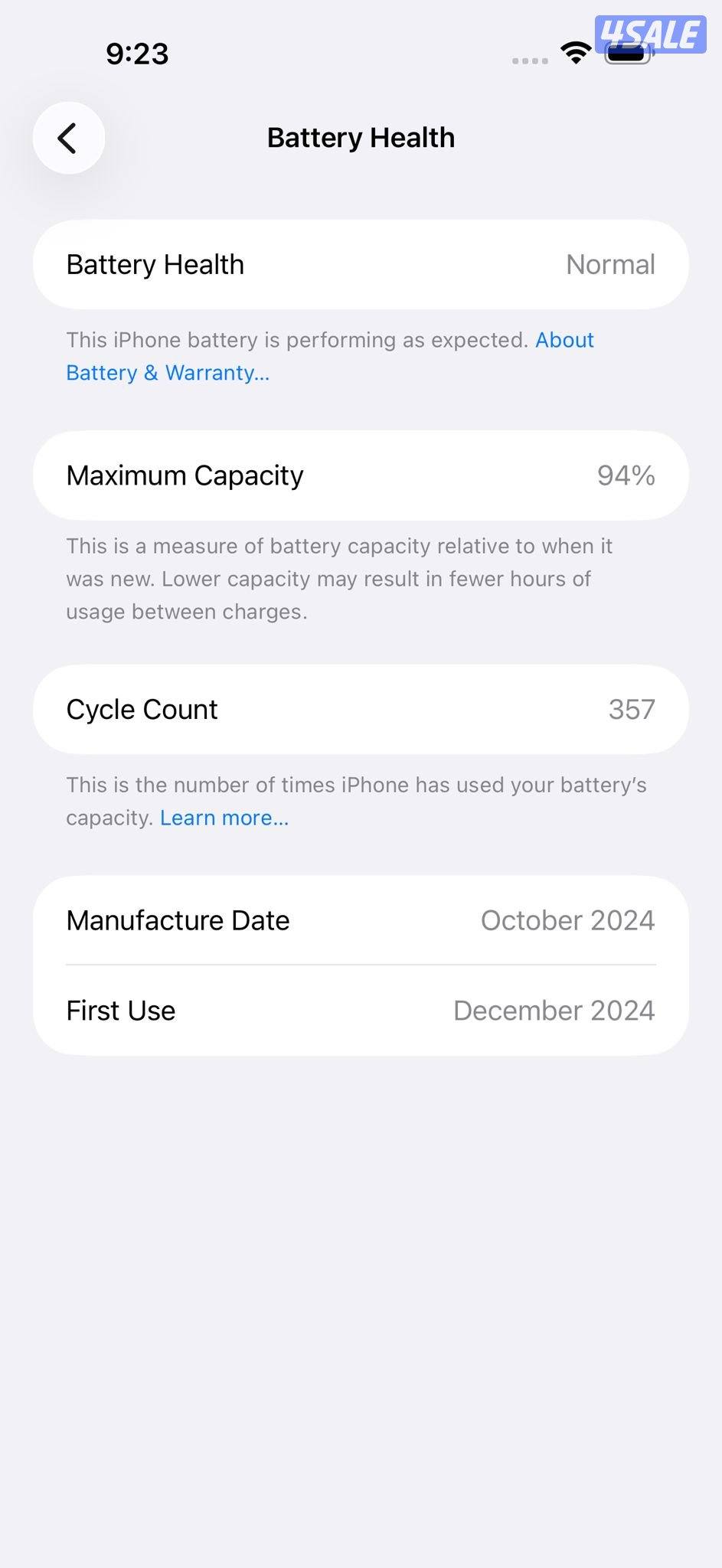 ايفون 16 برو ماكس – 256 جيجا – تيتانيوم صحراوي iPhone 16 Pro Max 256G2