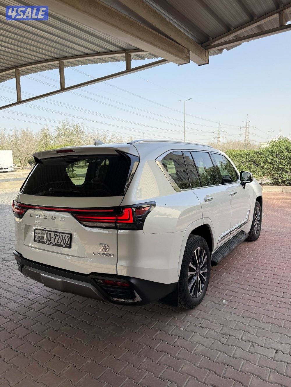 جيب لكزس LX 600 موديل 2024 ماشي 49 الف وارد الساير4