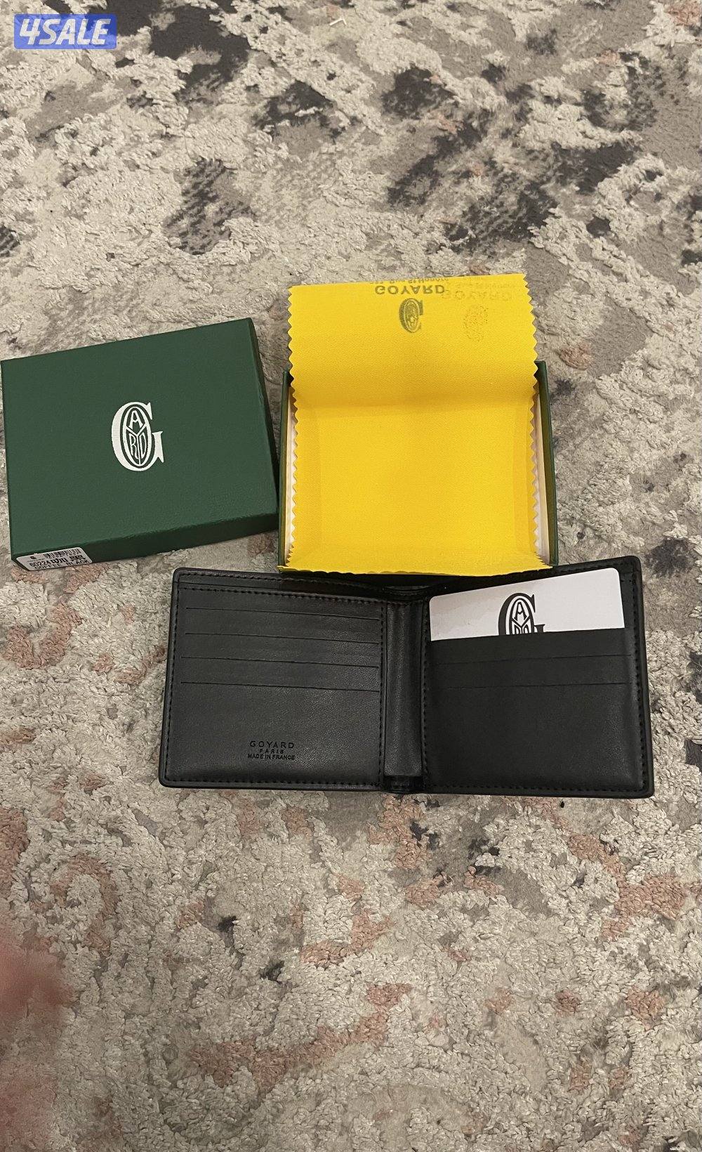 black goyard wallet0
