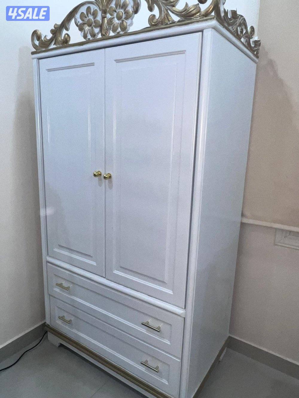 غرفة نوم نظيفه وقويه خشب تفصال سبع قطع كامله مع الماترس والبرده8