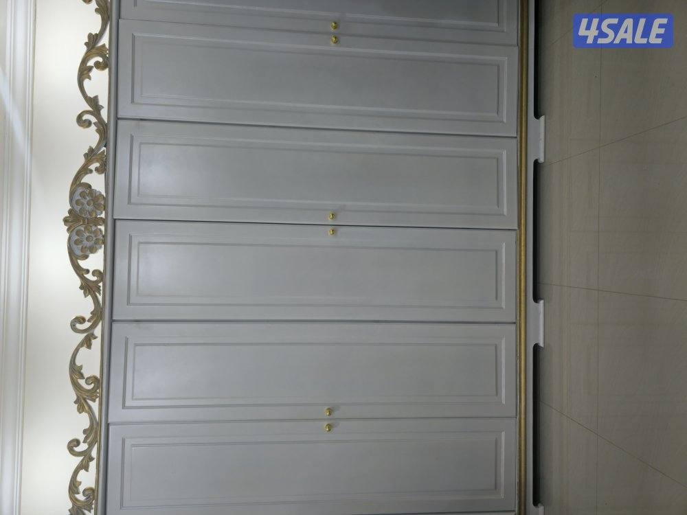 غرفة نوم نظيفه وقويه خشب تفصال سبع قطع كامله مع الماترس والبرده10