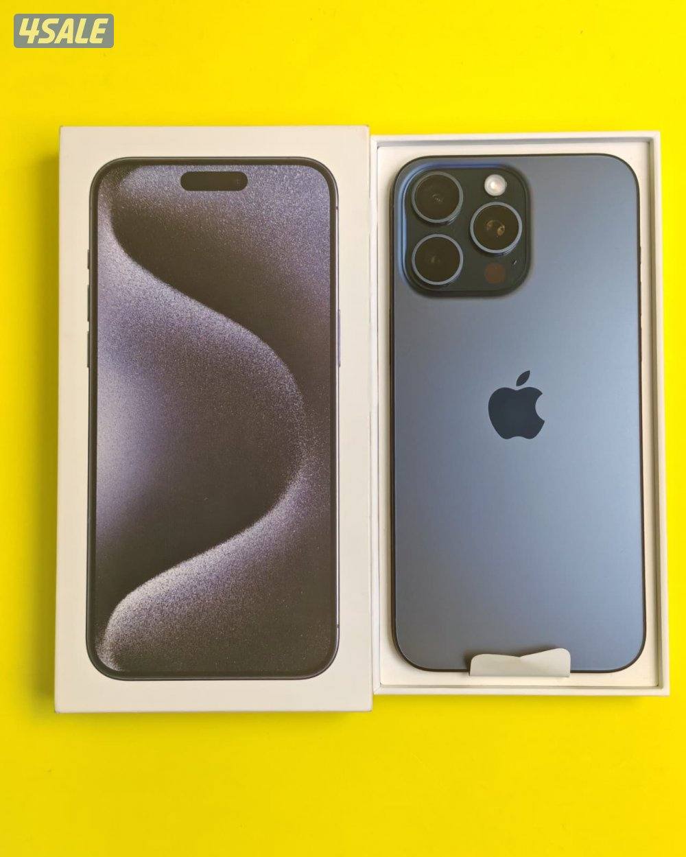 ايفون 15 برو ماكس – 256 جيجا – تيتانيوم أزرق  iPhone 15 Pro Max 256GB0
